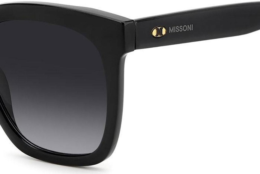 Okulary przeciwsłoneczne M Missoni MMI0139/S 807/9O Kwadratowe Czarne