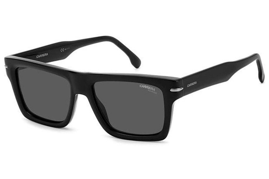 Okulary przeciwsłoneczne Carrera CARRERA305/S 807/M9 Polarized Kwadratowe Czarne