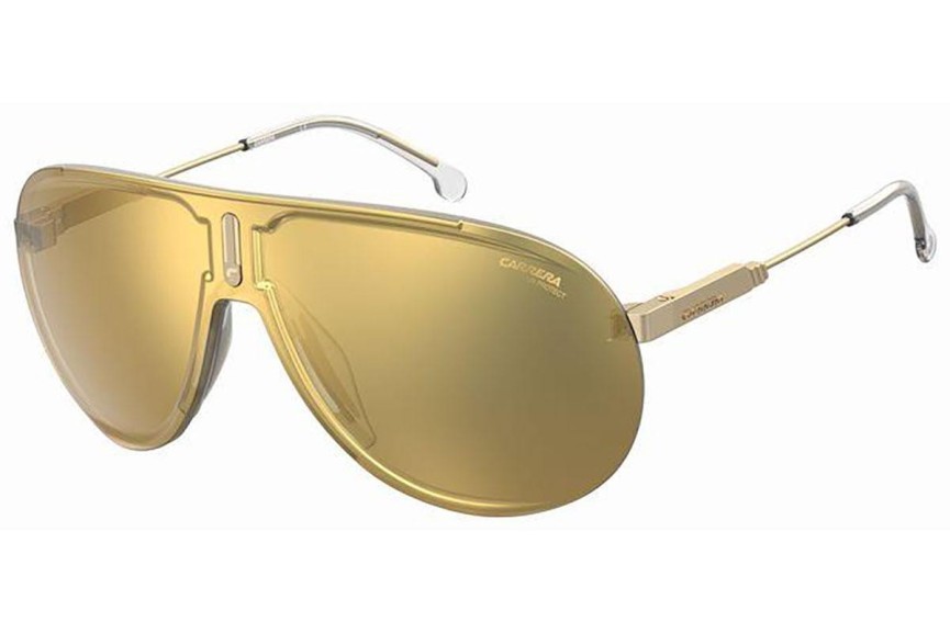 Okulary przeciwsłoneczne Carrera SUPERCHAMPION J5G/SQ Pilotki (Aviator) Złote