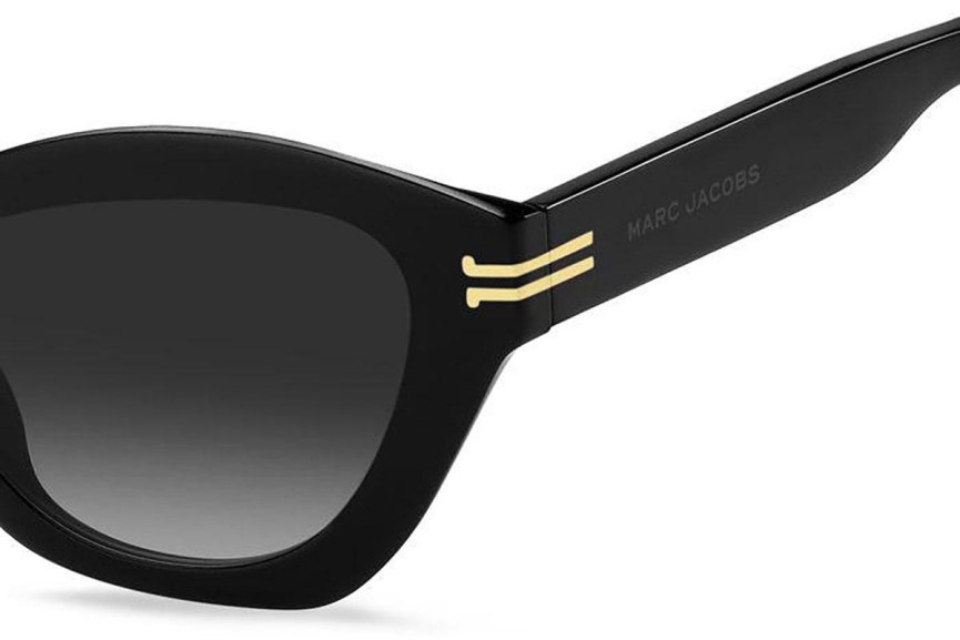 Okulary przeciwsłoneczne Marc Jacobs MJ1082/S 807/9O Kocie oczy Czarne