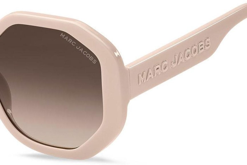 Okulary przeciwsłoneczne Marc Jacobs MARC659/S 35J/HA Nieregularny Beżowe