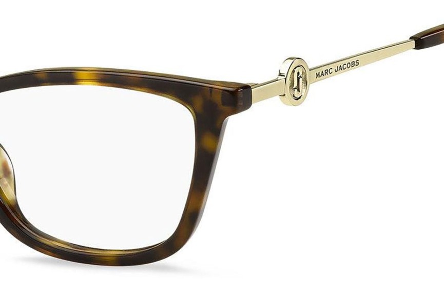 Okulary korekcyjne Marc Jacobs MARC655 086 Kocie oczy Havana