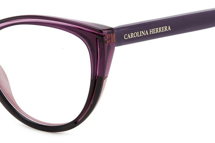 Okulary korekcyjne Carolina Herrera HER0171 MW2 Kocie oczy Fioletowe