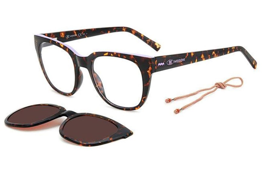 Okulary korekcyjne M Missoni MMI0134/CS 086/KL Kwadratowe Havana