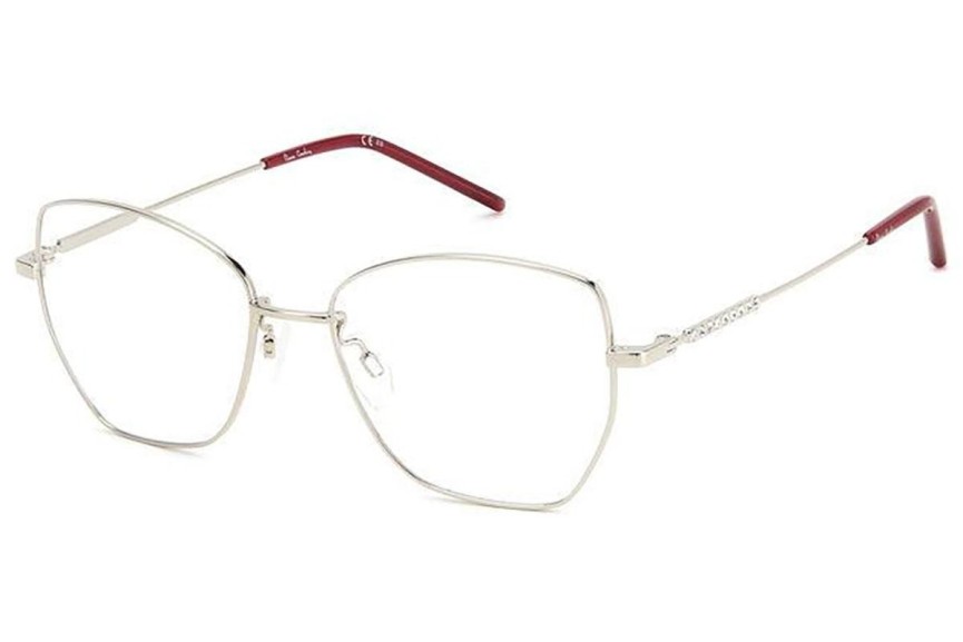 Okulary korekcyjne Pierre Cardin P.C.8876 010 Kwadratowe Srebrne