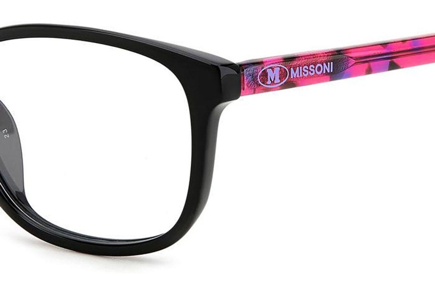 Okulary korekcyjne M Missoni MMI0044/TN XS4 Kwadratowe Czarne