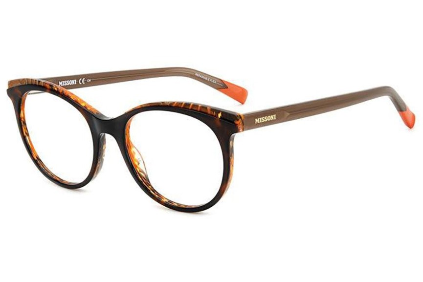 Okulary korekcyjne Missoni MIS0145 HTK Okrągłe Havana