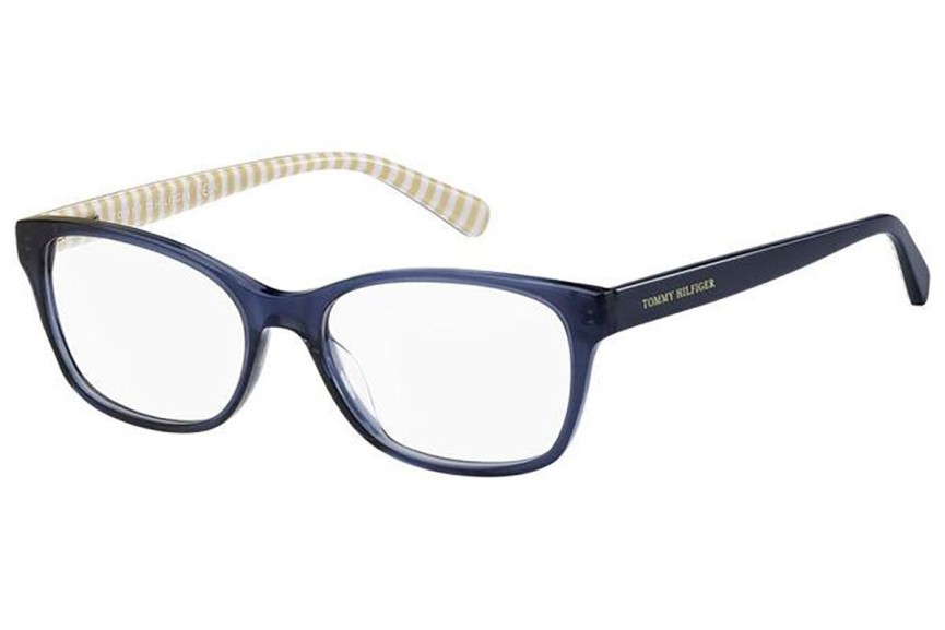 Okulary korekcyjne Tommy Hilfiger TH2008 46C Prostokątne Niebieskie