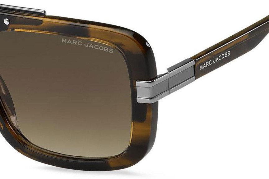 Okulary przeciwsłoneczne Marc Jacobs MARC670/S EX4/HA Flat Top Havana