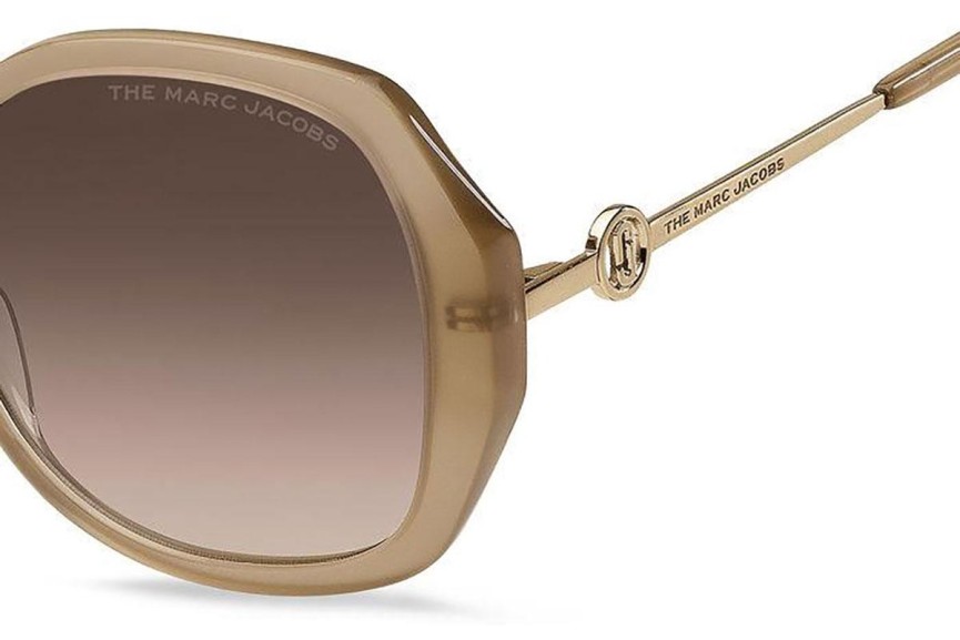 Okulary przeciwsłoneczne Marc Jacobs MARC581/S 10A/HA Kocie oczy Beżowe