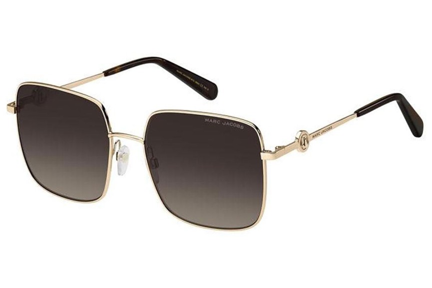 Okulary przeciwsłoneczne Marc Jacobs MARC654/S 06J/HA Kwadratowe Złote