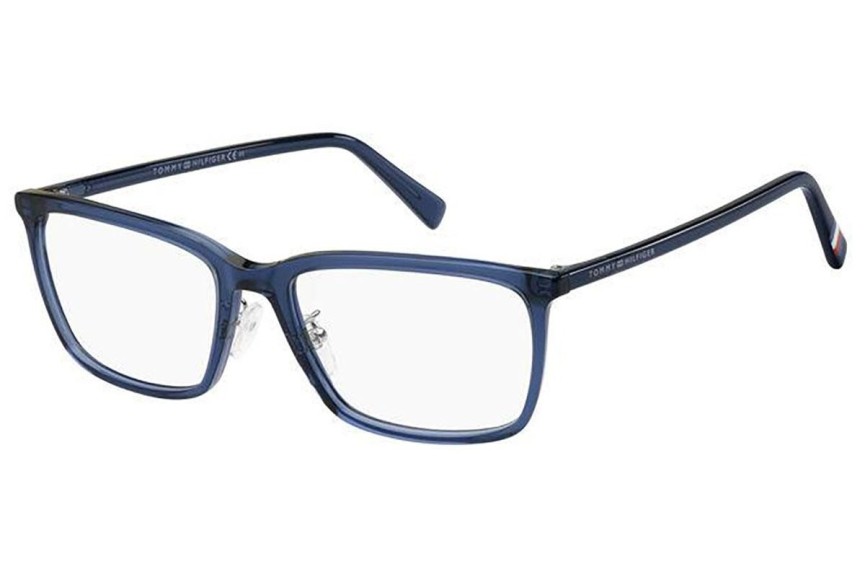 Okulary korekcyjne Tommy Hilfiger TH2015/F PJP Prostokątne Niebieskie