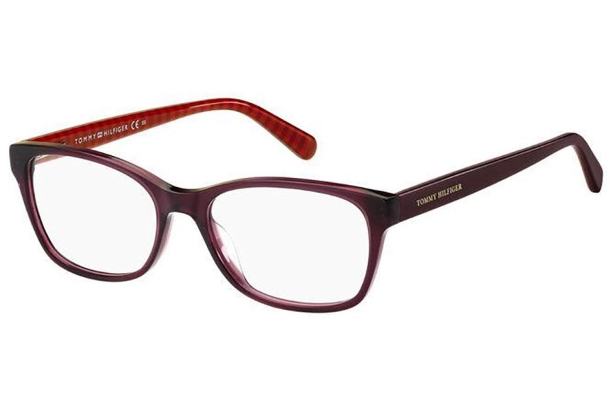 Okulary korekcyjne Tommy Hilfiger TH2008 WA6 Prostokątne Czerwone