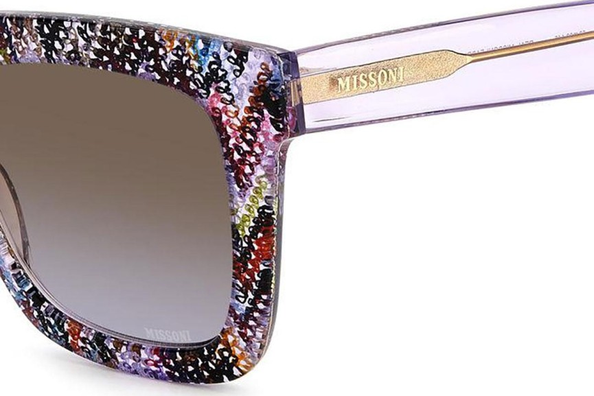 Okulary przeciwsłoneczne Missoni MIS0126/S X19/QR Kwadratowe Wielokolorowe