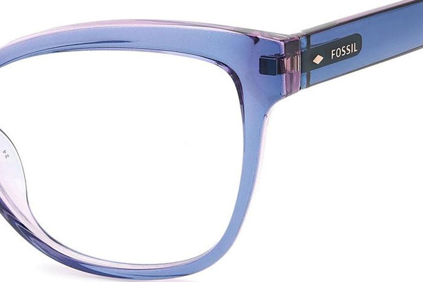 Okulary korekcyjne Fossil FOS7152 PJP Kocie oczy Niebieskie