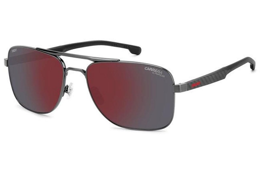 Okulary przeciwsłoneczne Carrera Ducati CARDUC022/S V81/H4 Pilotki (Aviator) Srebrne