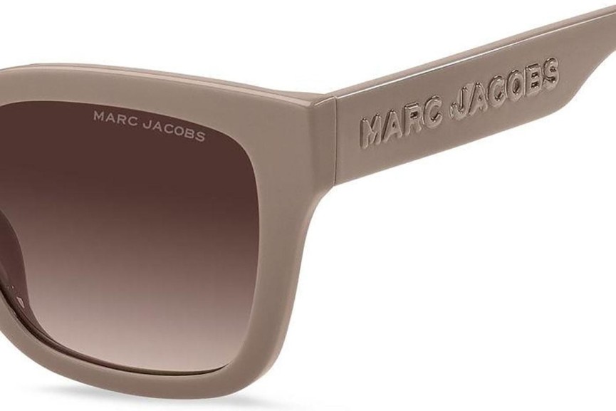 Okulary przeciwsłoneczne Marc Jacobs MARC658/S 10A/HA Kwadratowe Beżowe