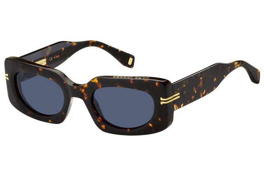 Okulary przeciwsłoneczne Marc Jacobs MJ1075/S 086/KU Prostokątne Havana