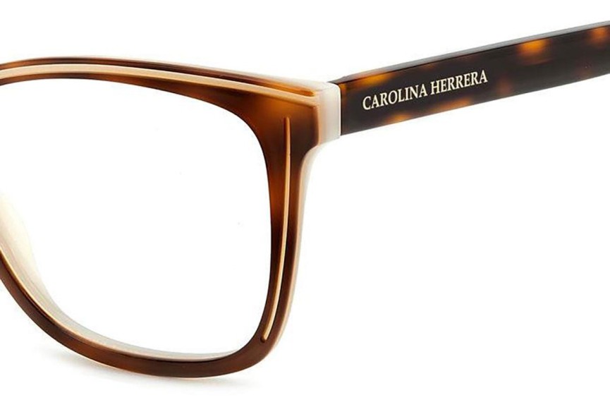 Okulary korekcyjne Carolina Herrera HER0171 C9K Kocie oczy Havana