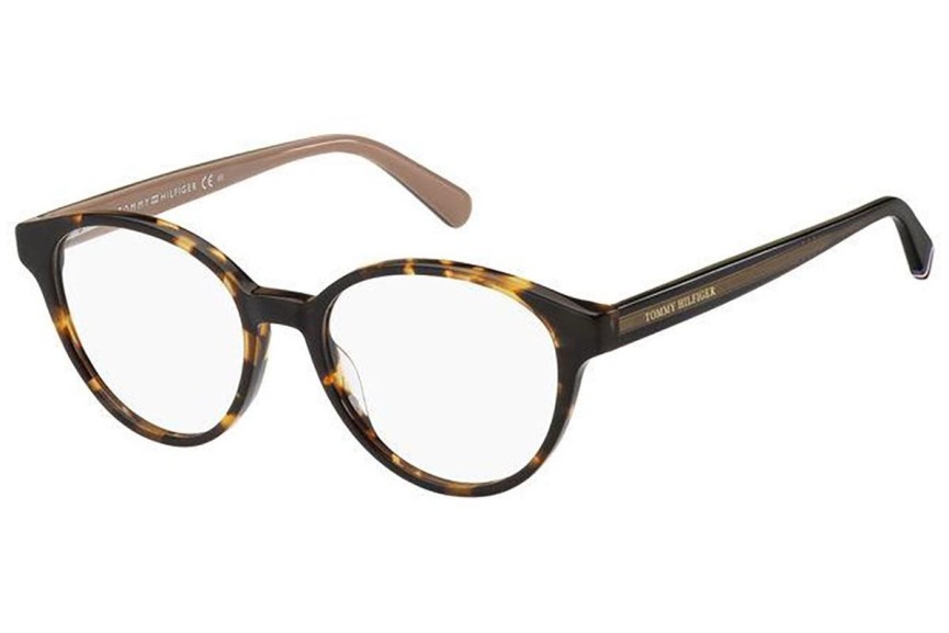 Okulary korekcyjne Tommy Hilfiger TH2007 086 Okrągłe Havana