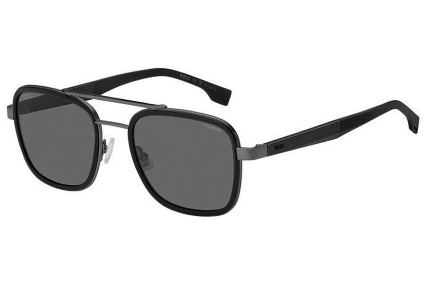 Okulary przeciwsłoneczne BOSS BOSS1486/S PTA/M9 Polarized Pilotki (Aviator) Czarne