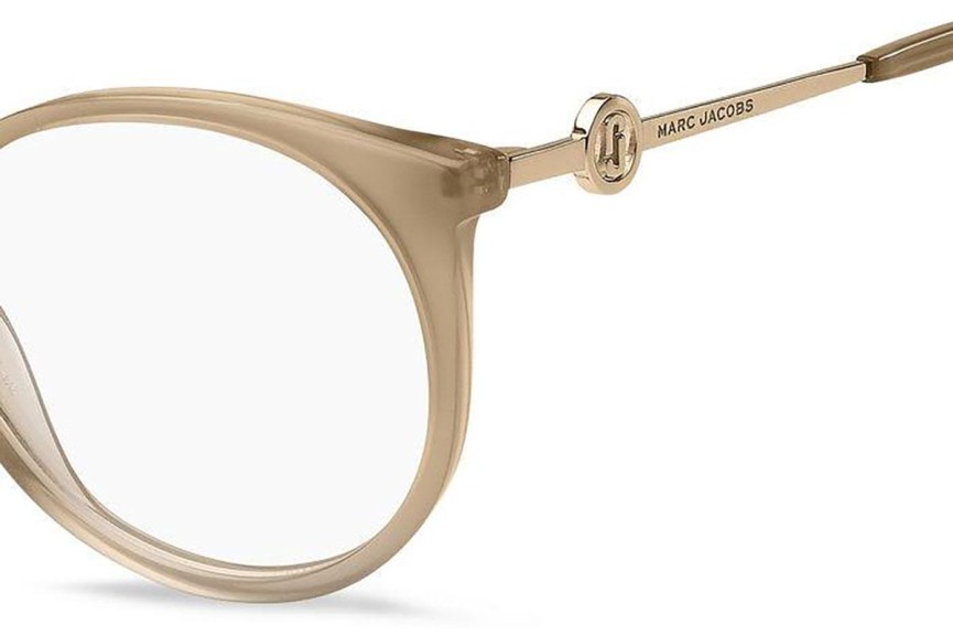 Okulary korekcyjne Marc Jacobs MARC656 10A Okrągłe Beżowe