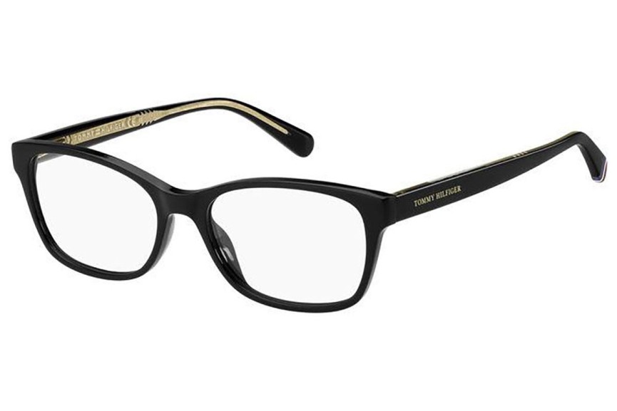 Okulary korekcyjne Tommy Hilfiger TH2008 807 Prostokątne Czarne