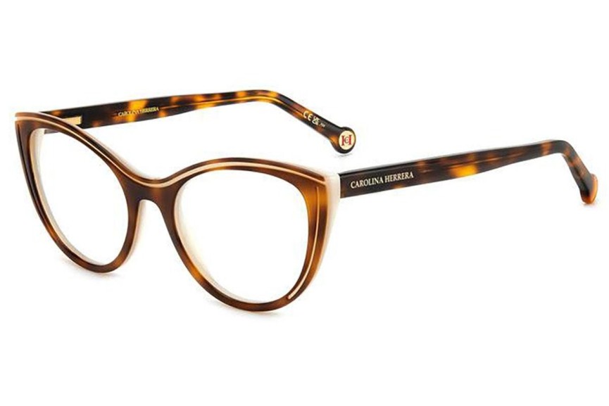 Okulary korekcyjne Carolina Herrera HER0172 C9K Kocie oczy Havana