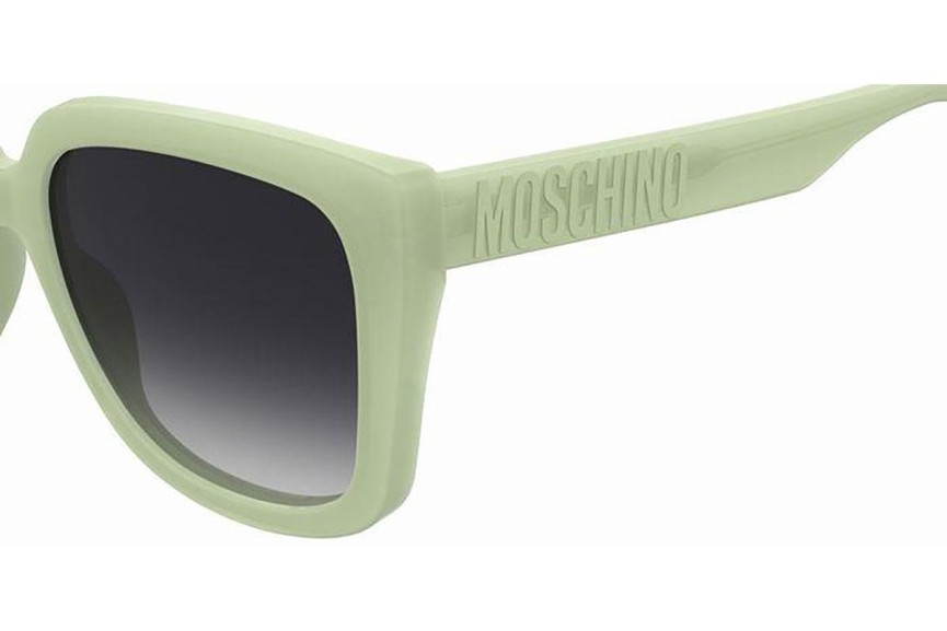 Okulary przeciwsłoneczne Moschino MOS146/S 1ED/9O Kwadratowe Zielone