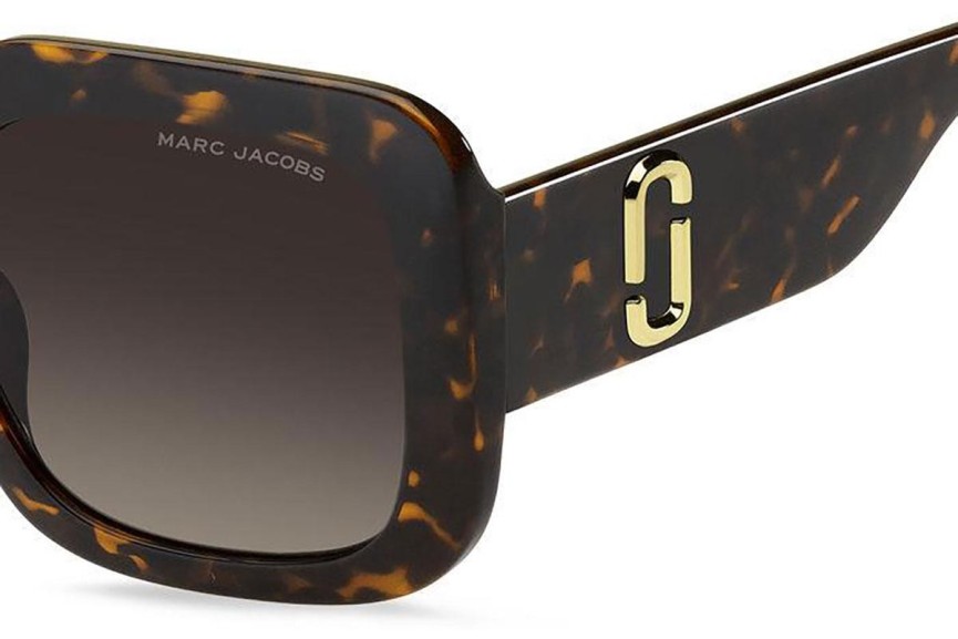 Okulary przeciwsłoneczne Marc Jacobs MARC647/S 086/HA Kwadratowe Havana