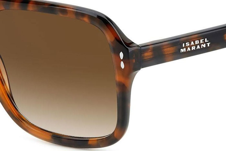 Okulary przeciwsłoneczne Isabel Marant IM0125/S 086/HA Flat Top Havana