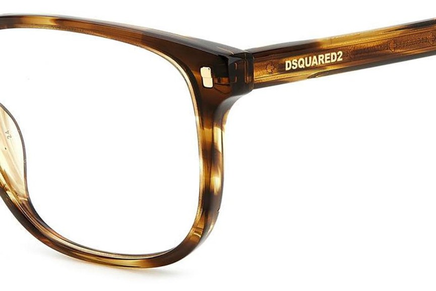 Okulary korekcyjne Dsquared2 D20079 HR3 Kwadratowe Havana