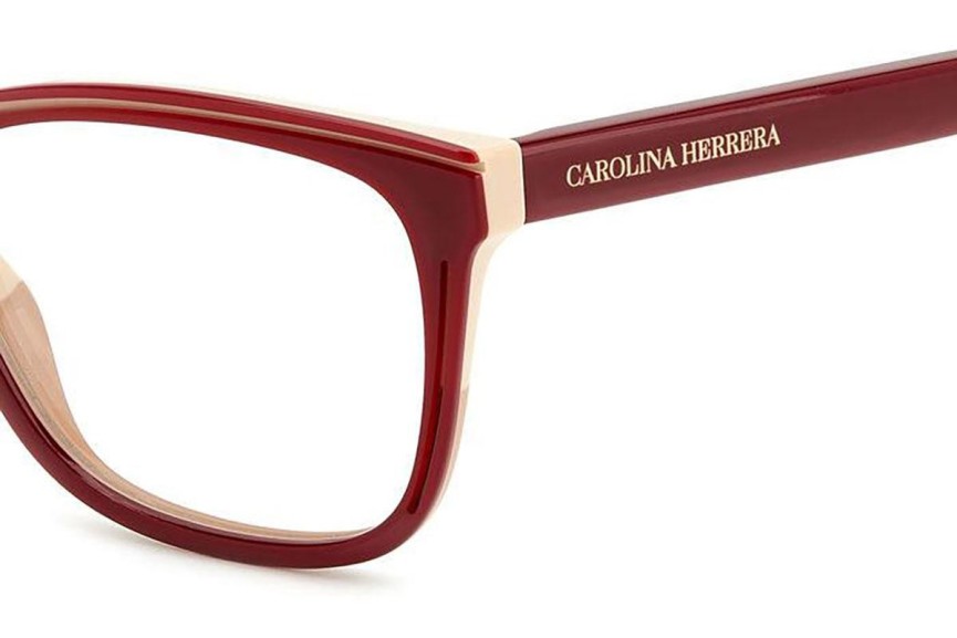 Okulary korekcyjne Carolina Herrera HER0170 R9S Prostokątne Czerwone