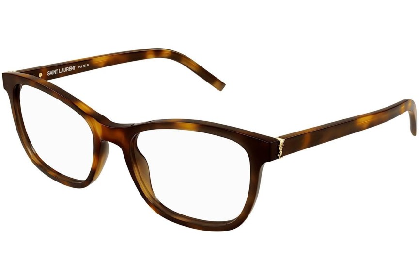 Okulary korekcyjne Saint Laurent SLM121 002 Nieregularny Havana