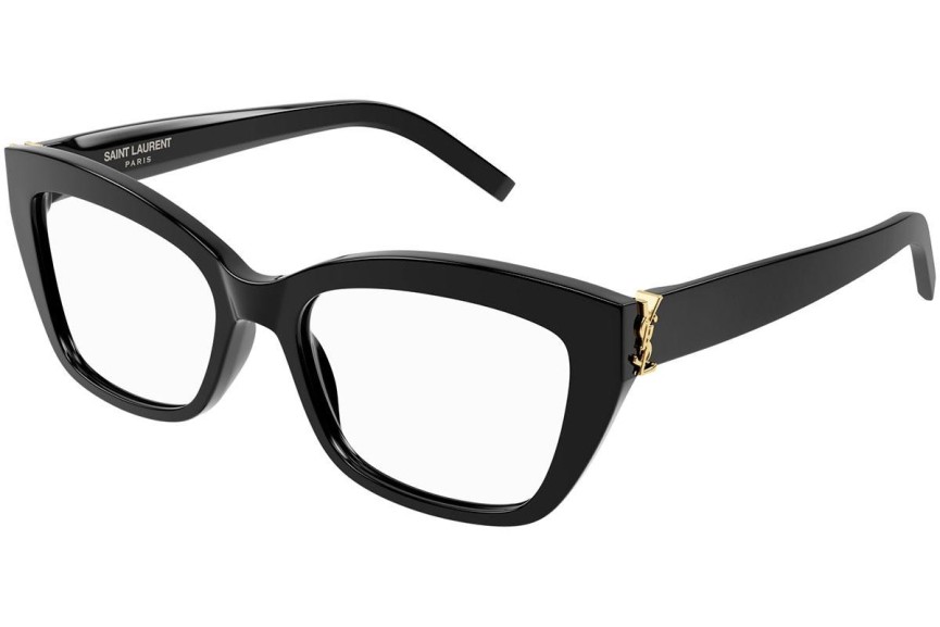 Okulary korekcyjne Saint Laurent SLM117 001 Kwadratowe Czarne