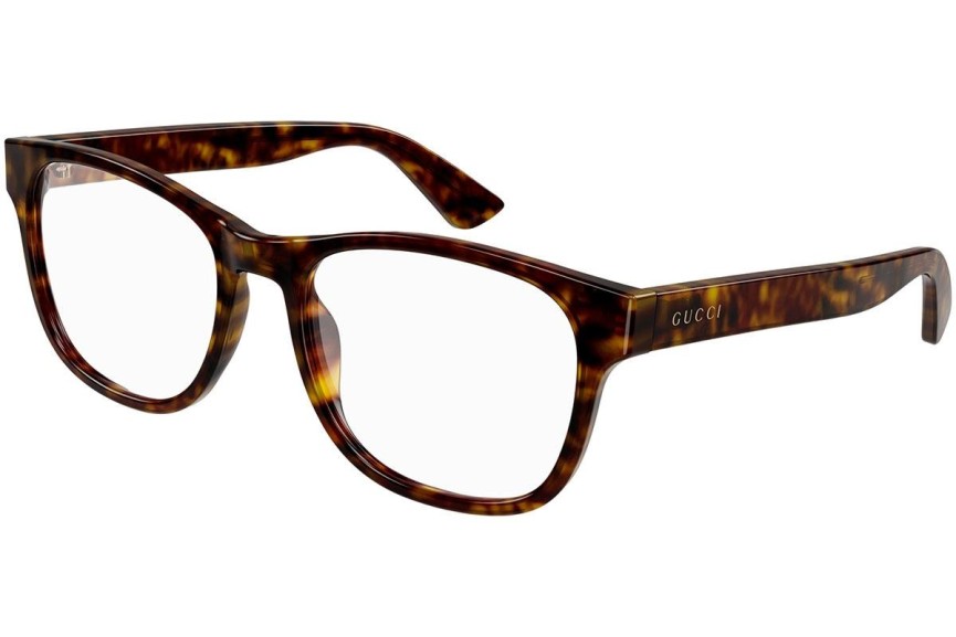 Okulary korekcyjne Gucci GG1344O 006 Prostokątne Havana