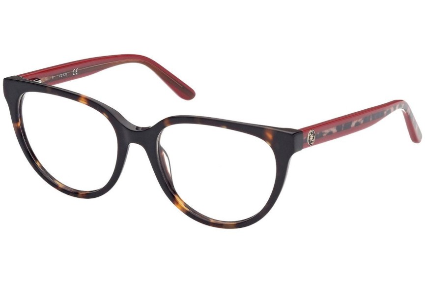 Okulary korekcyjne Guess GU2872 052 Kocie oczy Havana