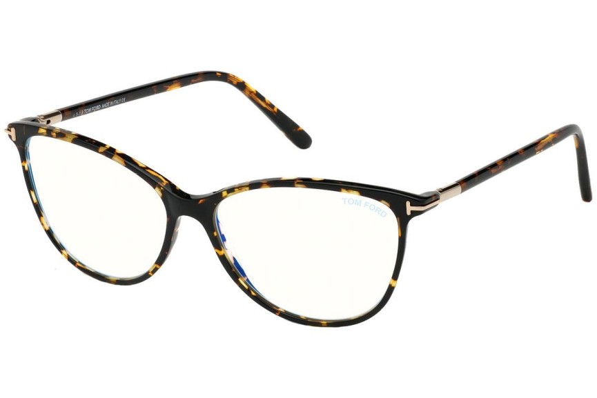 Okulary korekcyjne Tom Ford FT5616-B 056 Kocie oczy Havana