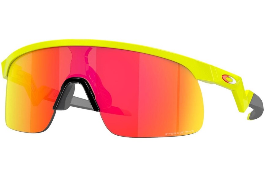 Okulary przeciwsłoneczne Oakley Resistor OJ9010-10 Pojedyncze | Shield Żółte