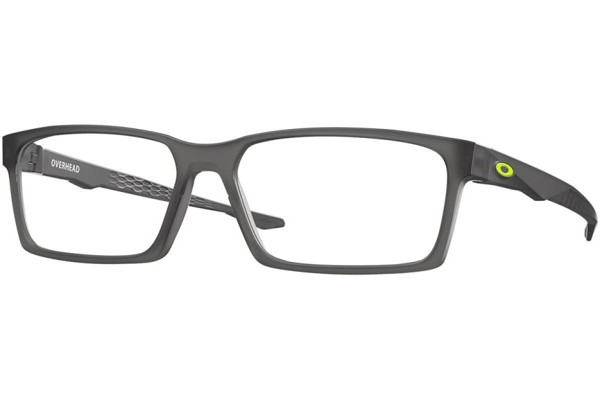 Okulary korekcyjne Oakley Overhead OX8060-02 Prostokątne Szare