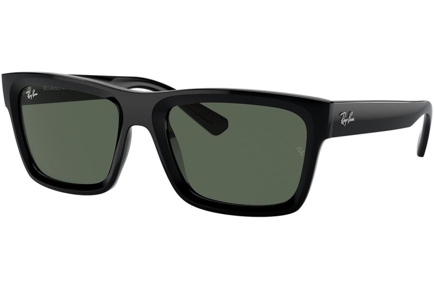 Okulary przeciwsłoneczne Ray-Ban Warren RB4396 667771 Prostokątne Czarne