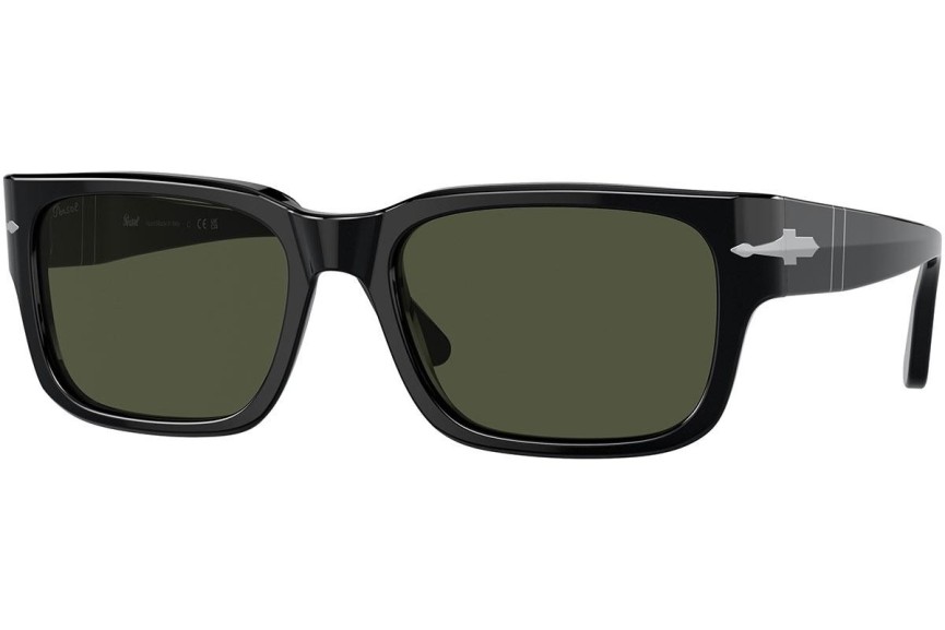 Okulary przeciwsłoneczne Persol PO3315S 95/31 Prostokątne Czarne