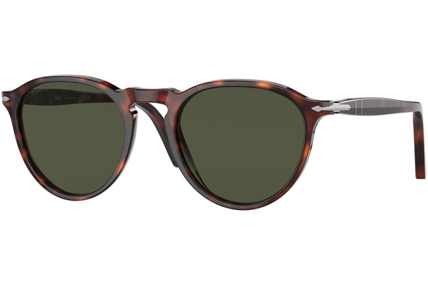 Okulary przeciwsłoneczne Persol PO3286S 24/31 Okrągłe Havana