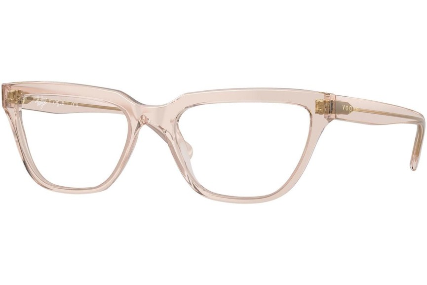 Okulary korekcyjne Vogue Eyewear VO5443 3007 Kocie oczy Beżowe