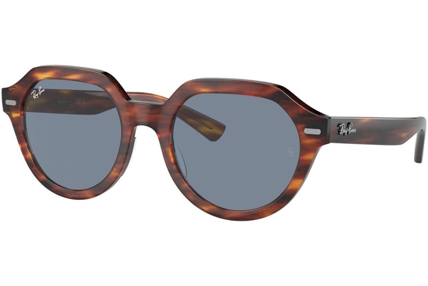 Okulary przeciwsłoneczne Ray-Ban Gina RB4399 954/62 Kwadratowe Havana