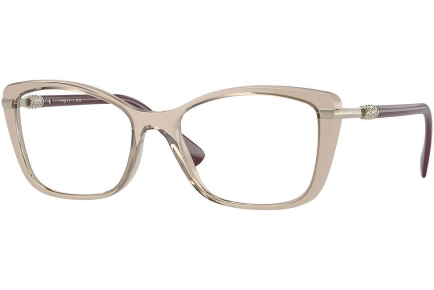 Okulary korekcyjne Vogue Eyewear VO5487B 2990 Kocie oczy Brązowe