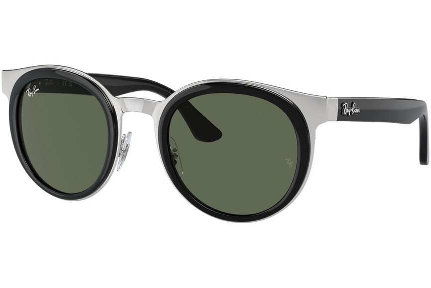 Okulary przeciwsłoneczne Ray-Ban Bonnie RB3710 003/71 Okrągłe Srebrne