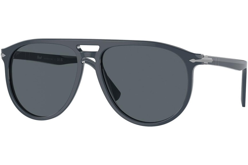 Okulary przeciwsłoneczne Persol PO3311S 1186R5 Pilotki (Aviator) Niebieskie