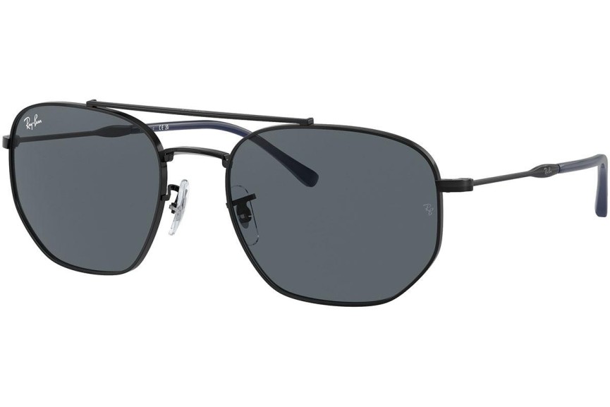 Okulary przeciwsłoneczne Ray-Ban RB3707 9257R5 Pilotki (Aviator) Czarne