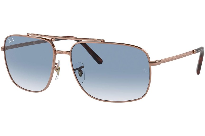 Okulary przeciwsłoneczne Ray-Ban RB3796 92023F Pilotki (Aviator) Brązowe